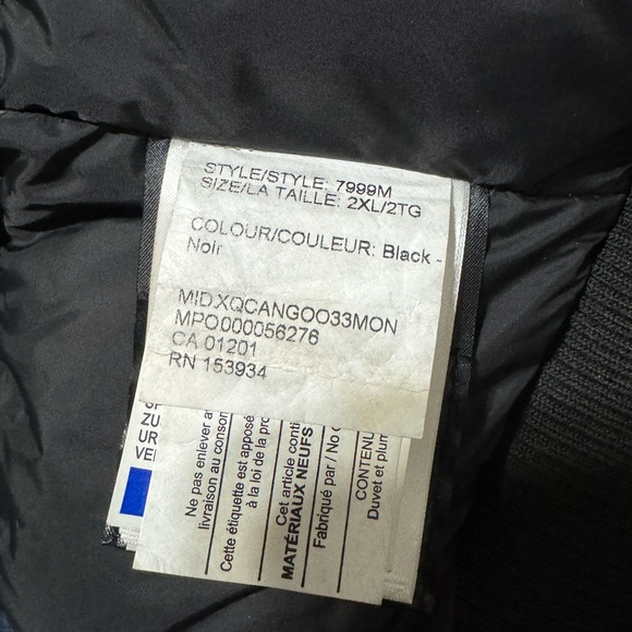 🎁CHILLIWACK CUSTOMIZED🎁🆕💯RARE CANADA GOOSE BLK 2XL HERITAGE PARKA TIMELESS🔥 - Picture 9 of 17